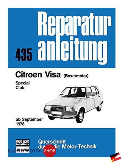 Bucheli: Citroën VISA from 9/78 on